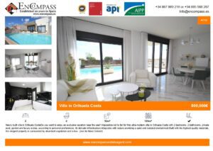 Orihuela New Villas