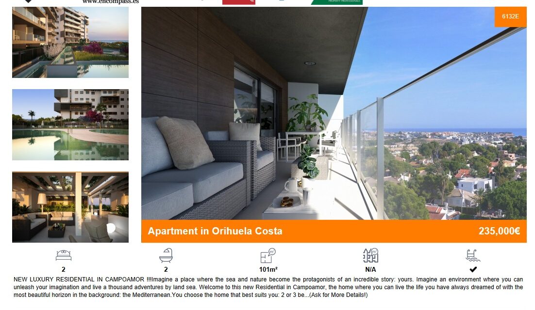 New Property in Orihuela Costa